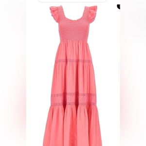 Love shack fancy “chessie” long dress size P